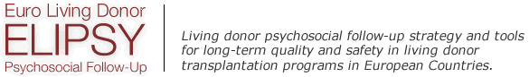 ELIPSY, Euro Living Donor Psychosocial Follow-up